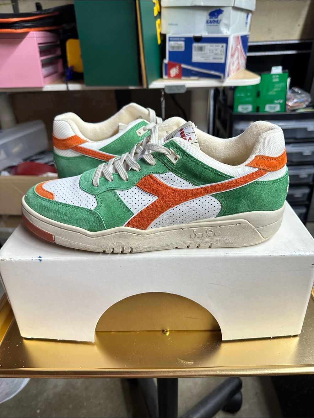 Diadora B.560 Used RR Italia Made In Italy Men’s Size 11.5